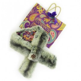 Powder Scarf Wolf Grey